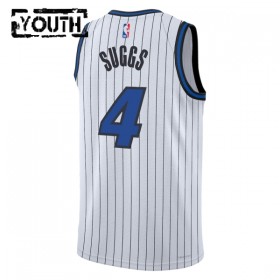 Dres Orlando Magic Jalen Suggs Nike 2025-26 Association Edition Bijela Swingman - Dječji